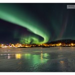 Atlin under the Aurora Borealis
