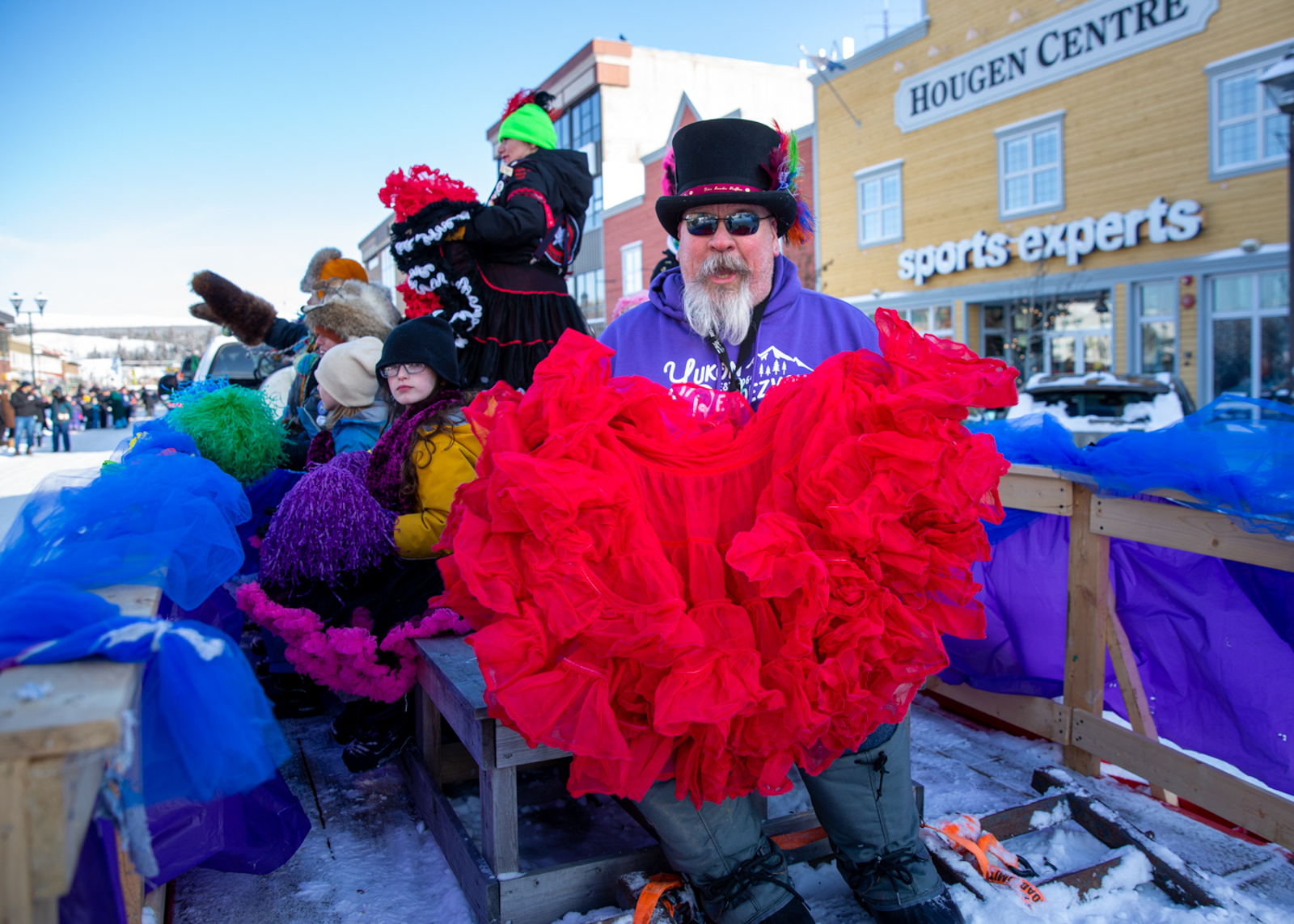 Parade Main Street Whitehorse, Yukon Rendezvous