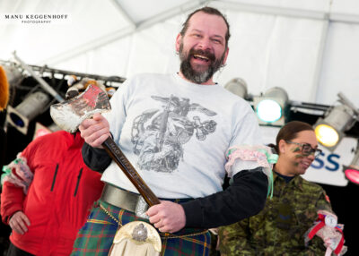 Yukon Rendezvous, Mad Trapper winner with glass ax price