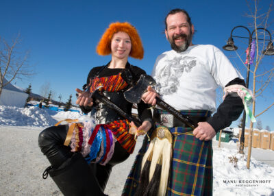 Yukon Rendezvous, Mad Trapper winner with glass ax price